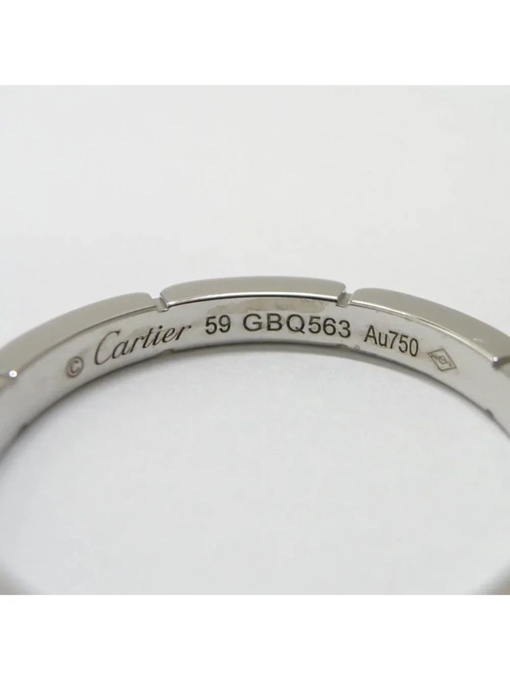 Cartier Maillon Panthere Ring 18k White